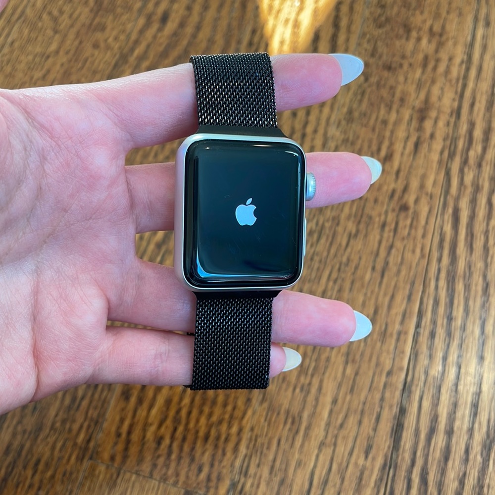 Selling great condition third generation Apple Watch with charger